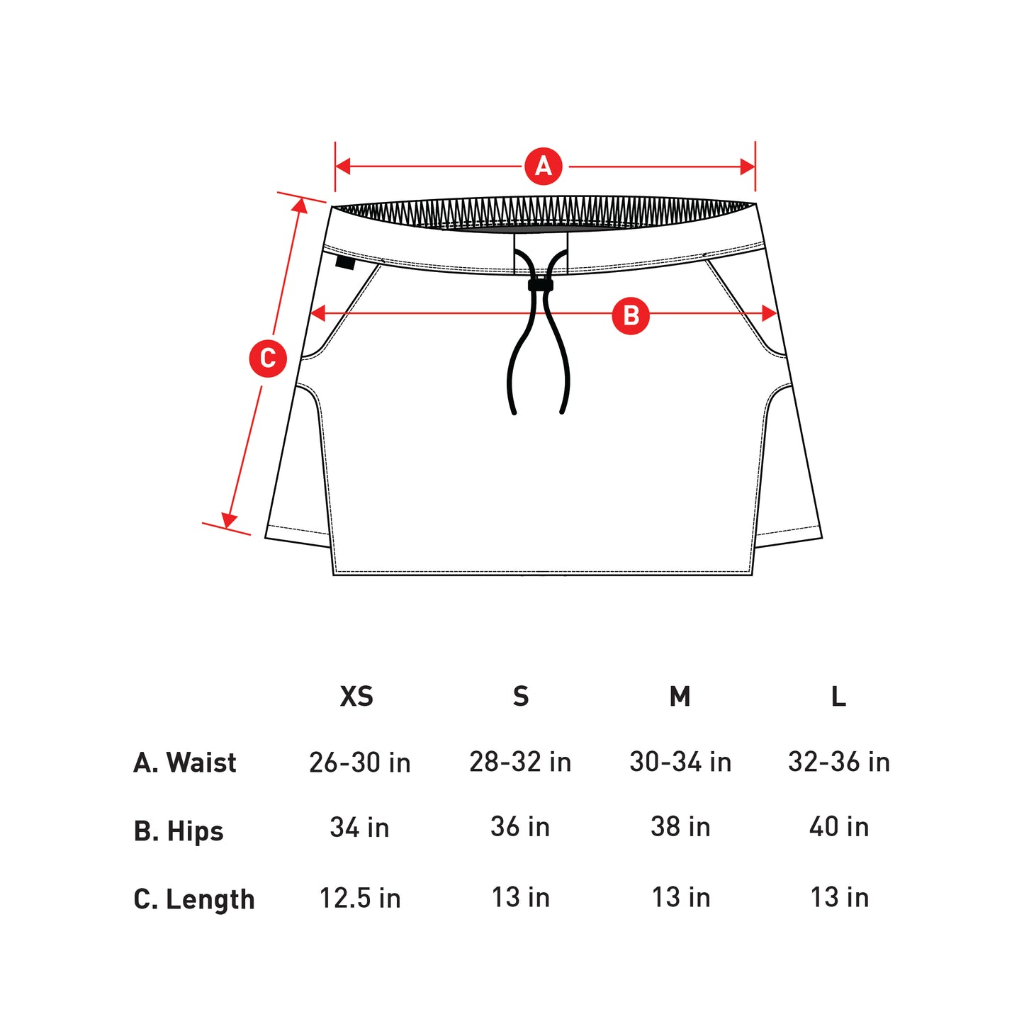 07. Tech Skort - Black