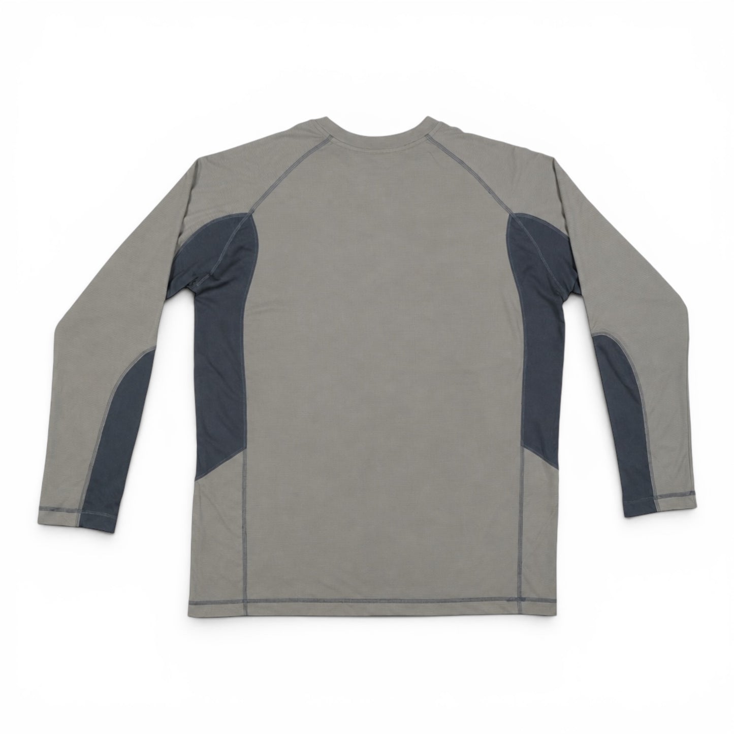 04. Tech Long Sleeves Shirt - Dark sand / Graphite