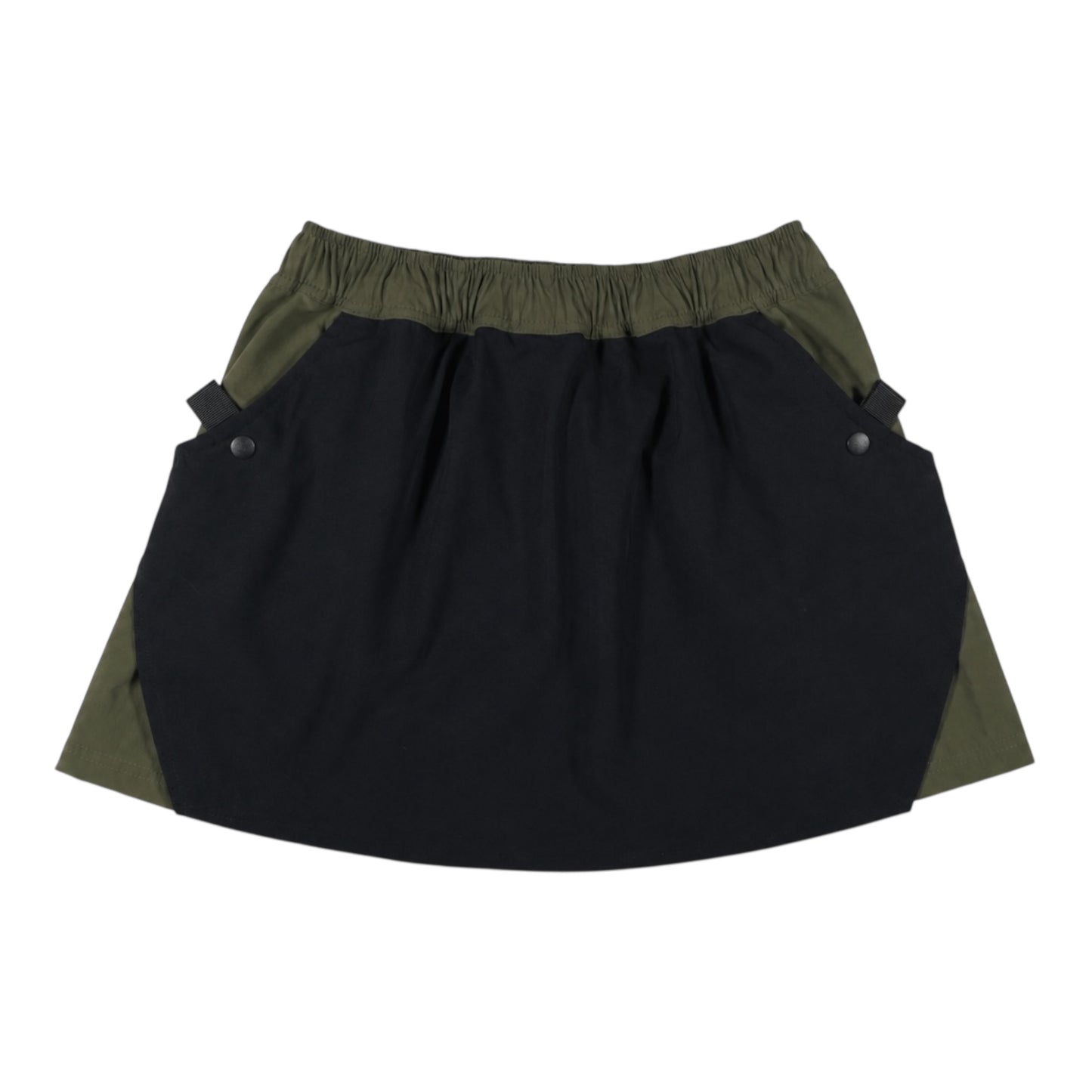 09. Tech Skort - Black / Olive green