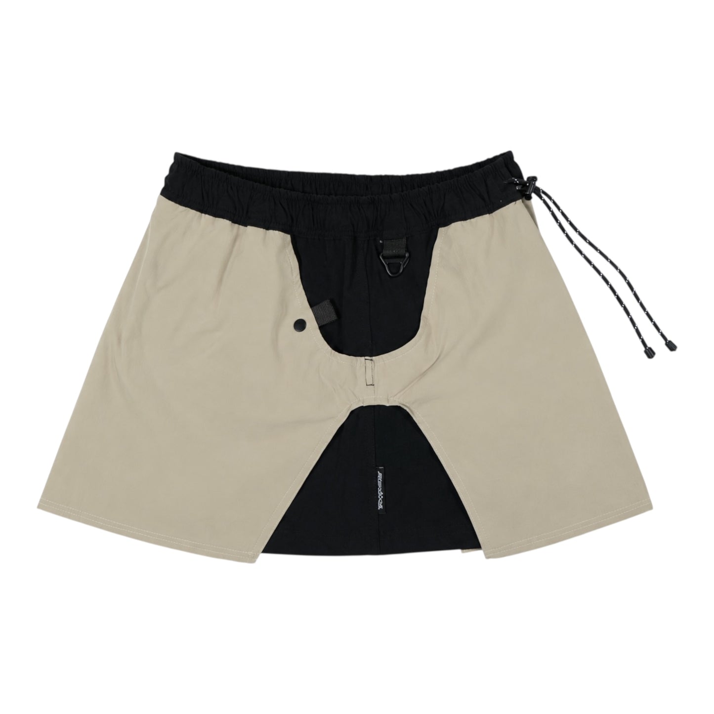 08. Tech Skort - Khaki / Black